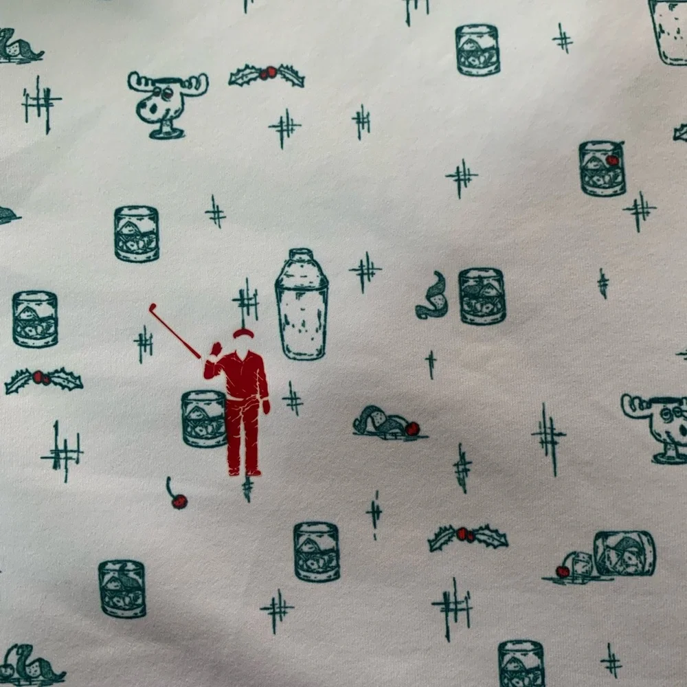 William Murray Golf “Christmas Vacation” Edition Shirt Like New Holiday🎄⛳